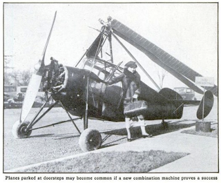 Illustration for article titled A Treasury of Flying Cars, from the Golden Age of Aviation